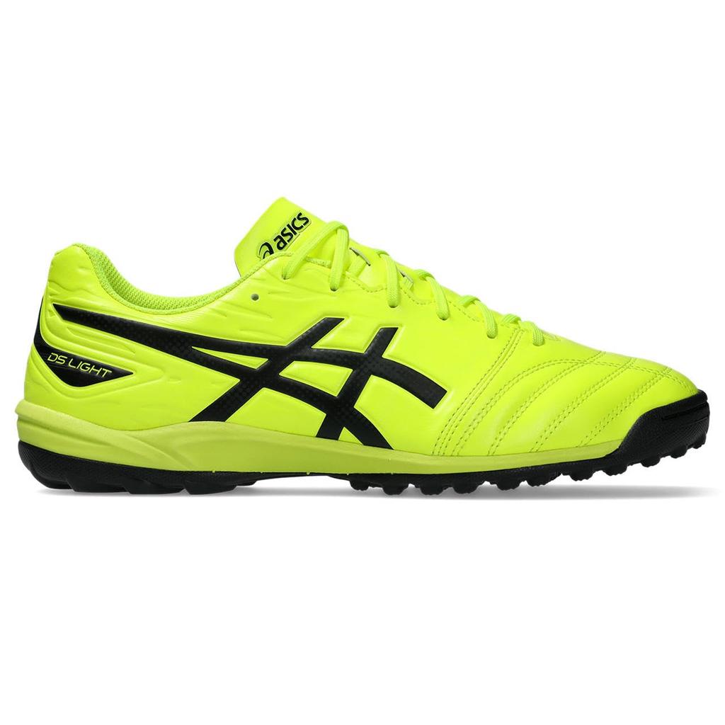 Asics DS LIGHT CLUB TF 1103A112 Soccer Unisex Size 750 Size 3E Shoes, Adult, (Safety Yellow/Black), 25.0 Cm,