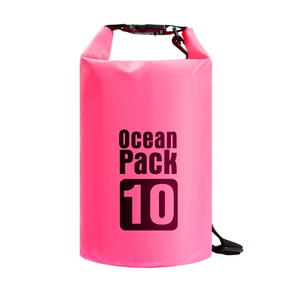 10L Swimming Bucket Bag Waterproof Beach Backpack Waterproof Dry Bag  Fishing Hiking