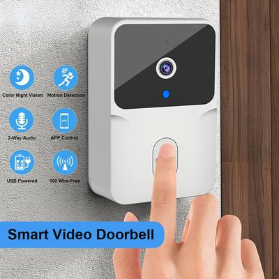 WiFi Видео Дверной Звонок Беспроводная HD Камера ИК Сигнализация Безопасность Умный Дом Дверной Звонок WiFi Интерком для Дома