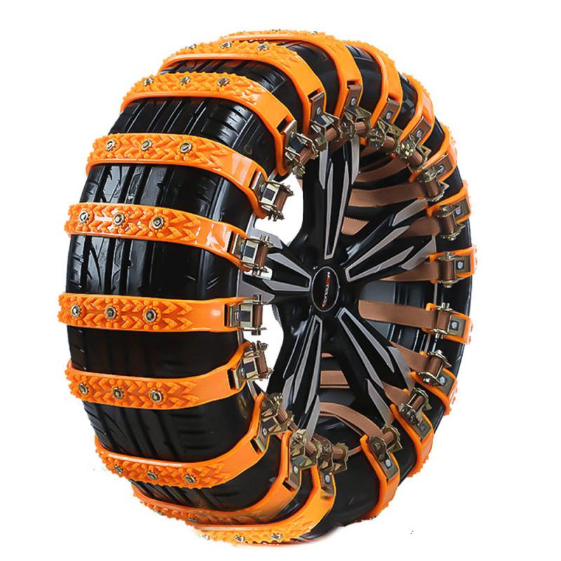 Универсальные автомобильные противоскользящие цепи зимние автомобильные цепи противоскольжения наружные аварийные цепи противоскольжения для колес аксессуары для грузовых автошин