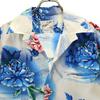 Melemele 70s 80s Made In USA Vintage Floral Short Sleeve Aloha Shirt Men's Used