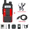 BAOFENG UV10R V2 10 Вт Мощная Радиостанция Дальнего Действия 50 км Обновление Канала от UV-5R UV5R Любительская Двусторонняя Радиостанция