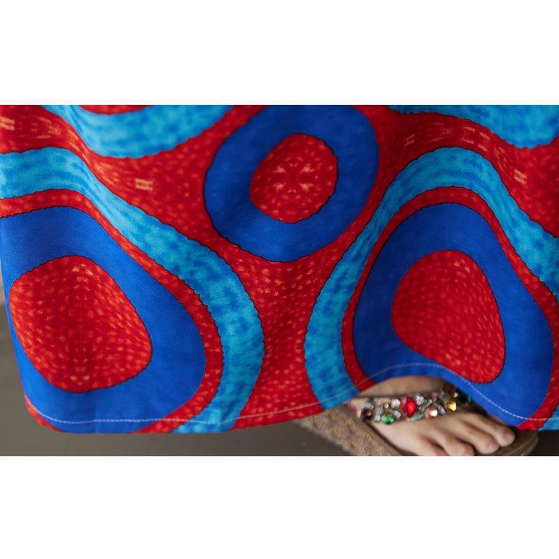 Dimanaf Плюс размер Новое 2025 женское летнее платье Базовое повседневное длинное модное свободное винтажное пляжное платье