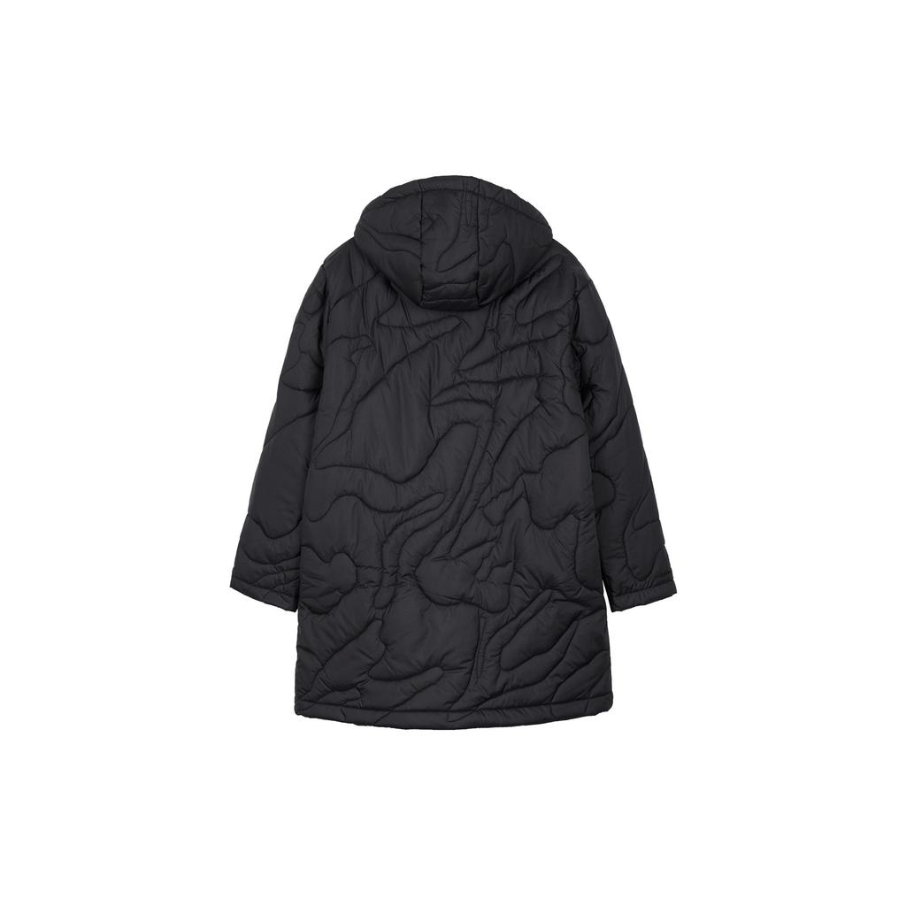 Nike Мужские пуховики Черные с капюшоном Умеренные FB6337-010