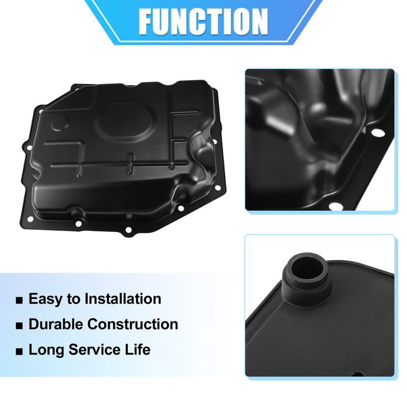 UXCELL 1 Set Transmission Oil Pan with Filter and Gasket No.68059549AA for Chrysler