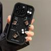 Милый забавный 3D-силиконовый чехол для телефона с изображением кофейного шара для iPhone 11 13 12 14 15 16 Pro Max 12 13 14 15 16 Pro корейский мультяшный чехол