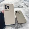 Роскошный мягкий матовый однотонный чехол для телефона iPhone 16 15 14 Plus 13 12 11 Pro Max X XR XS простой противоударный бампер задняя крышка