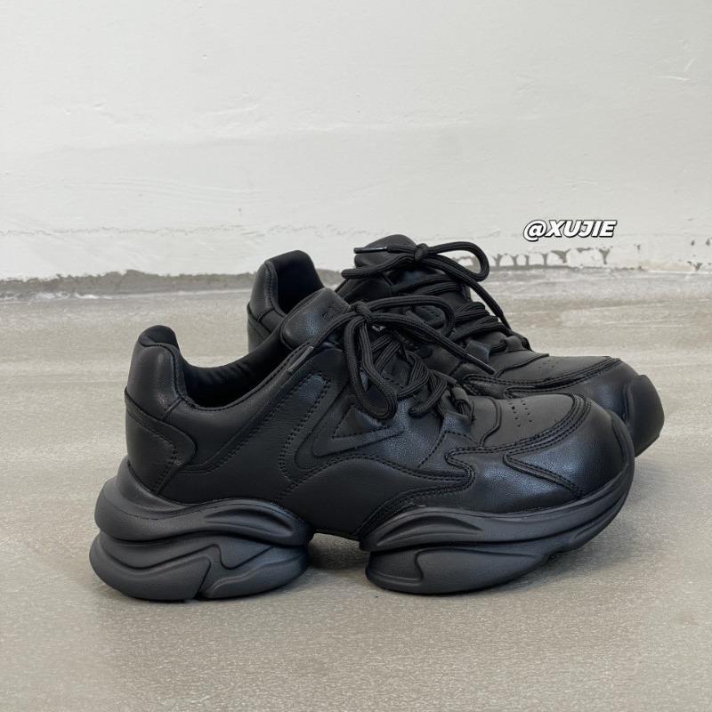 Женские кроссовки на толстой подошве, увеличивающие рост, весенне-осенние новинки, универсальный нишевый дизайн на каблуке-подкове, спортивная и повседневная обувь