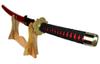 Japanese Sword Imitation Sword Wooden Cosplay Interior Decoration Red Long Sword Kashu Kiyomitsu 104cm Hobby Toy S207 Kashu (B. Kiyomitsu)