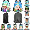 Cocomelon Backpack Children School Bags Durable Cartoon Lankybox Schoolbag For Kids