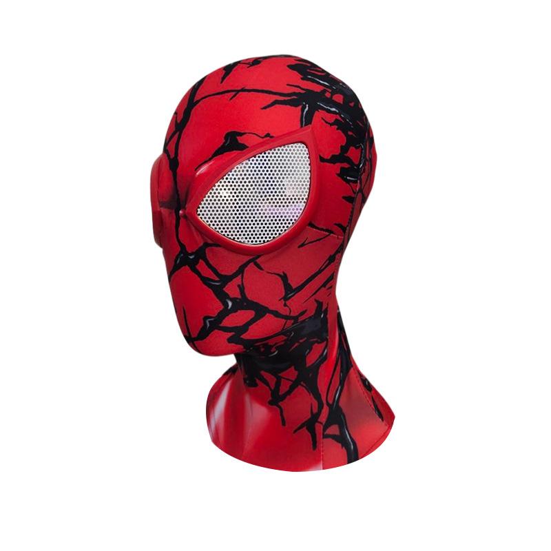 Adult Mask Spider Headgear Funny Face Mask TikTok Live Stream Prop Silly Costume Avengers Style Party Cosplay Hood