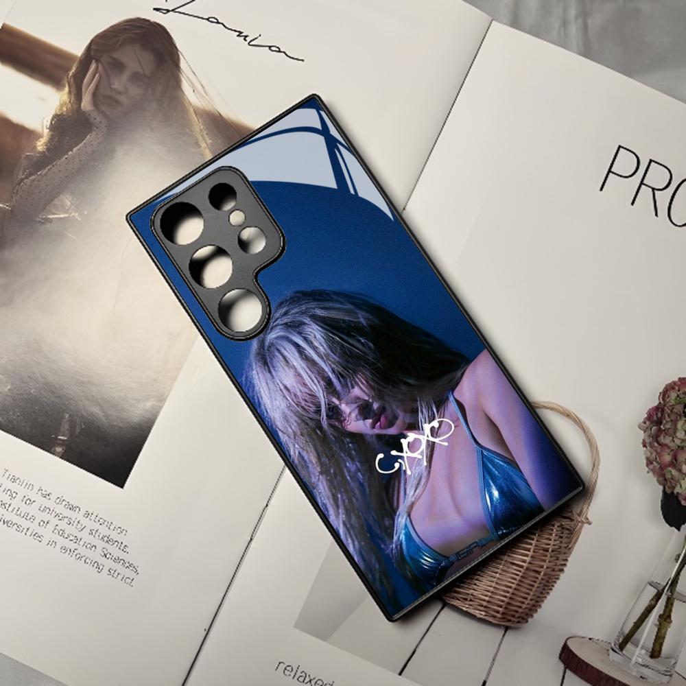 Чехол для телефона C-Camila C-Cabello Cxoxo для Samsung Galaxy S26 S25 S24 S23 S22 S20 S21 Edge Ultra Plus Fe Цветной Серебристый Чехол