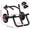 SUP Trolley for 2 Surfboards Foldable 90 kg Aluminum