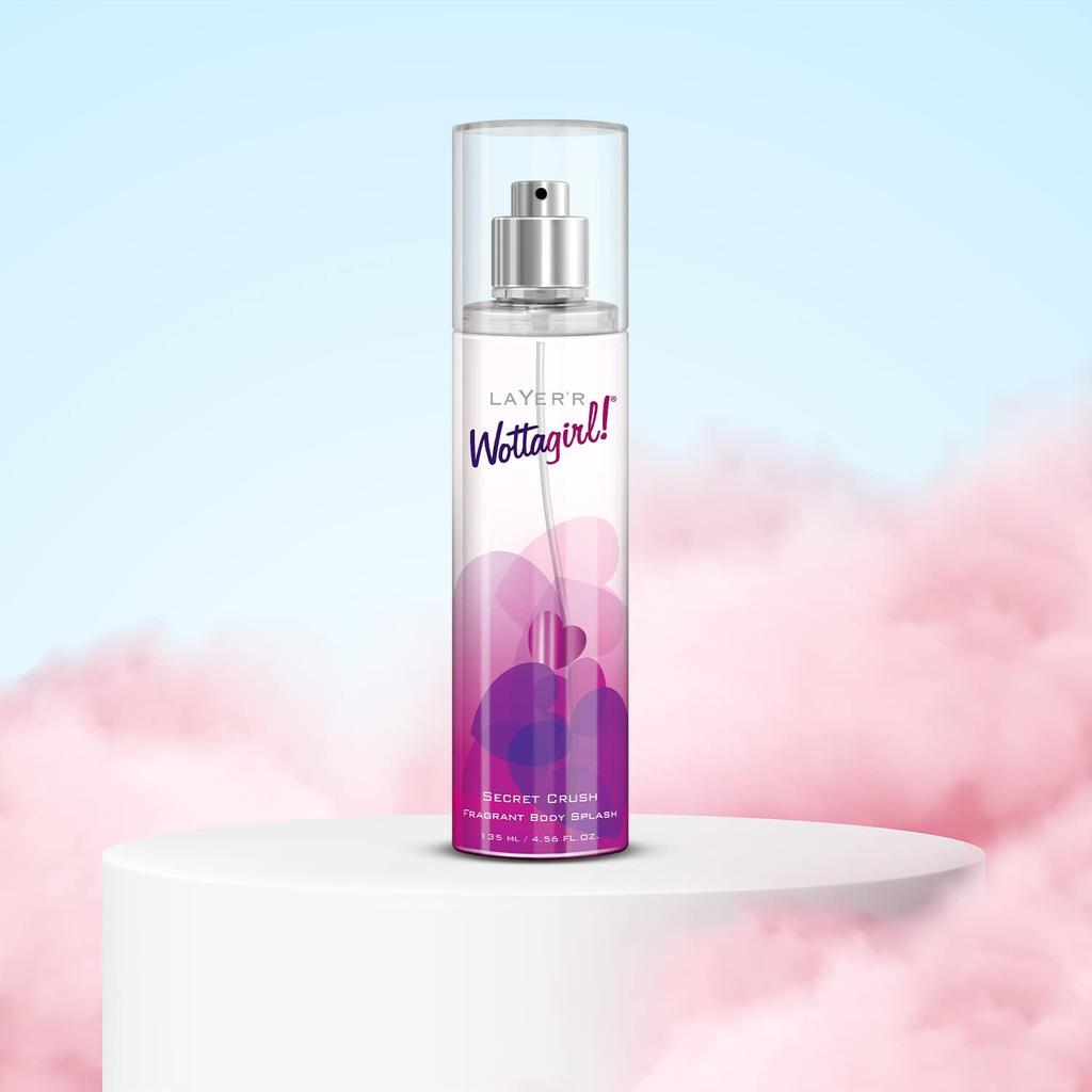 Layer'r Wottagirl Secret Crush Body Splash для женщин, 135 мл
