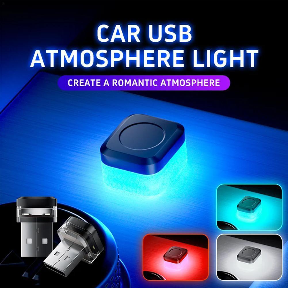Регулируемая яркость светодиодная лампа для чтения USB автомобильная подсветка салона