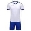 Kelme Men's Soccer Practice Set: Football Shirt and Pants (White, Size L)