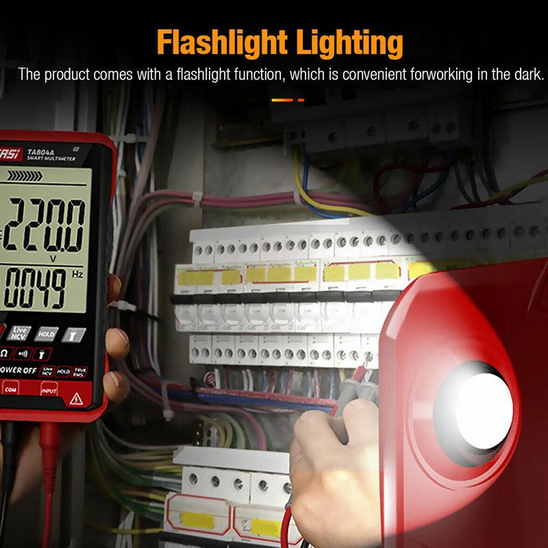 Цифровой мультиметр Вольтметр Амперметр переменного и постоянного тока Вольт Омметр Тестер Автоматический диапазон