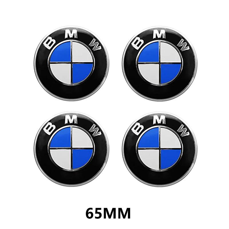 4pcs 56/65mm automobile wheel center sticker For BMW M Emblem E46 E36 E34 F10 E90 F30 E60 F30 E53 E30 E92 E87 ACCESSORIES BV9