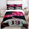 3Pcs Lamine Yamal'S Jersey Number Bedding Sets For All Sizes New 3D Printed Bed Cover Comforter Duvet Cover Pillowcase Bedroom Decoration