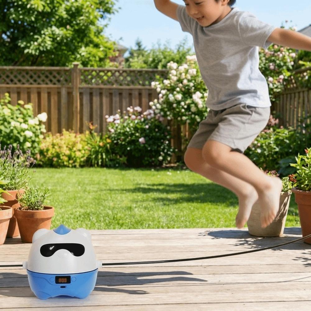 with Remote Control Jump Rope Machine Intelligent Skipping Rope Machine Children