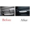 Seat Adjust 17-18 Matte Silver For BMW 2 Series Touring Cover Trim Handle Panel