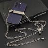 Hanging Chain Crossbody Chain Stand Anti-loss Back Clip Holder Crossbody Lanyard  Phone Bag