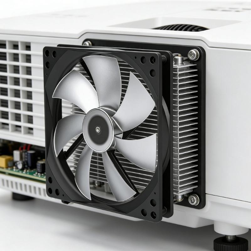 Пластиковый серверный вентилятор 18025 DC12V 18V с двойным шарикоподшипником для приложений, требующих низкого уровня шума и высокой производительности охлаждения