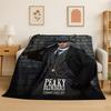 Классический плед P-Peaky Blinders Томми Шелби из мягкой фланели, Уютный плед для кровати, дивана, дивана, спальни, гостиной, пикника, ребенка