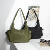 IELGY One-Shoulder Underarm Oxford Cloth Bag Casual Large-Capacity Commuter Simple Female Bag