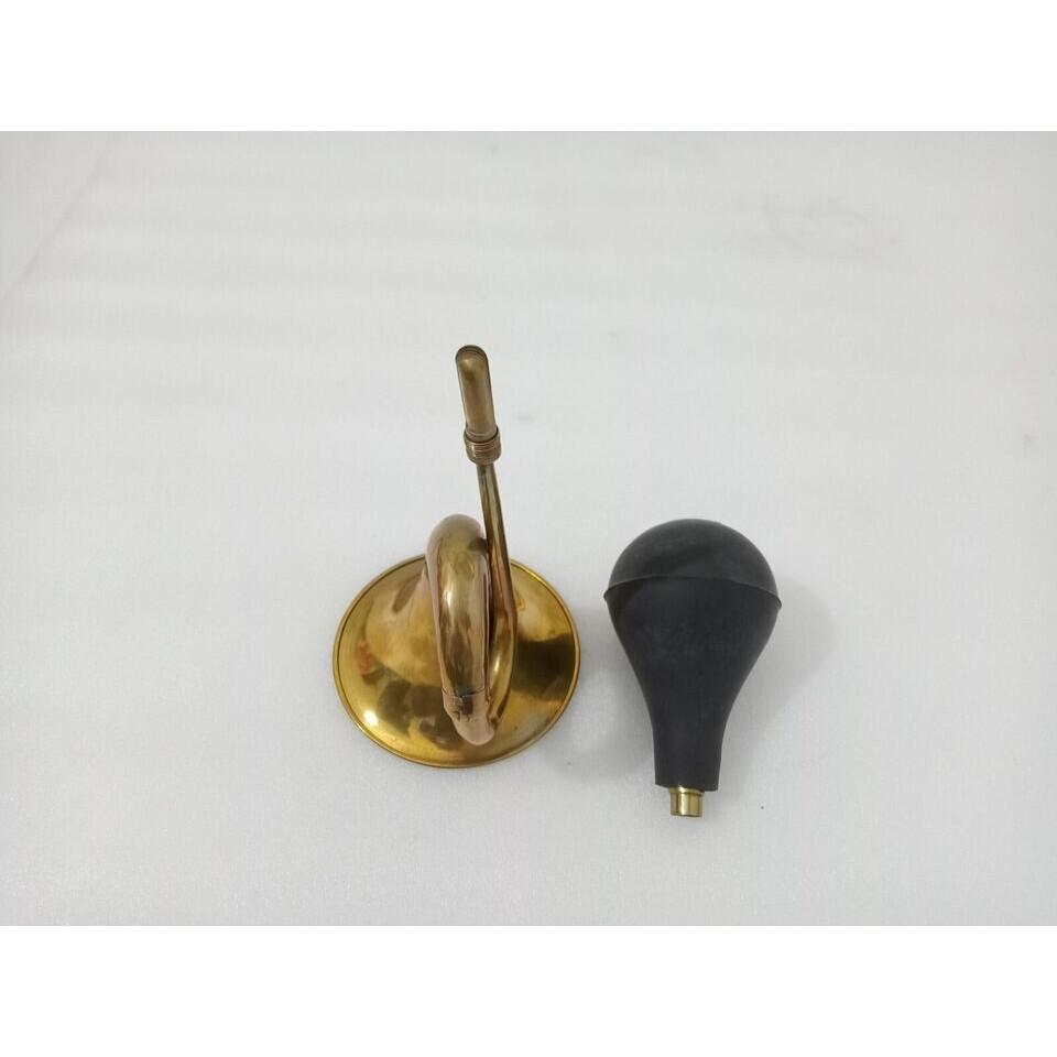 Vintage Antique Trumpet Brass Taxi Horn Rubber Bulb Bugle Car Bike Nautical |Fit