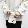 Gourmandies Miffy IIIIpocket Чехол для смартфона с вырезом в форме лица MF-455WH