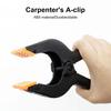 5 Pcs Plastic Spring Clamp Heavy Duty Fixing Clips for Crafts Backdrop Stand Woodworking Photography Studios Home Use