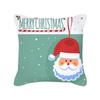 New Cartoon Christmas Pillow Cover Holiday Gift Square Cushion Cover Cushion Cover Pillow Cover