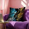 Bicycle Bike Sport Square DoubleSided printed Pillow Case Bedroom Bedside Pillow Sofa Cushion Cover