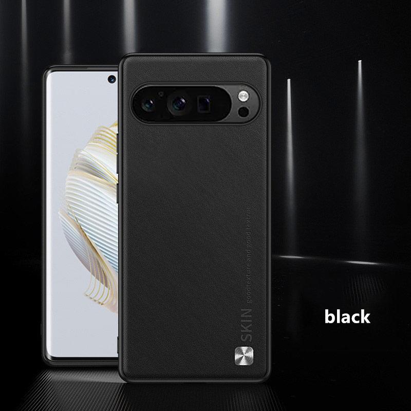 Простой модный кожаный чехол для телефона для Google Pixel 6 6A 7 7A 7 Pro 8 8A 9 Pro XL 9A Противоударная тонкая задняя крышка для чехлов Pixel 9