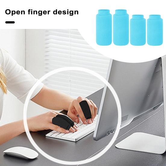 4 шт./компл., ледяные рукава для пальцев, большие пальцы ног, горячая и холодная терапия, ледяные обертывания, тендинит, триггер, опухшие пальцы, ледяные рукава