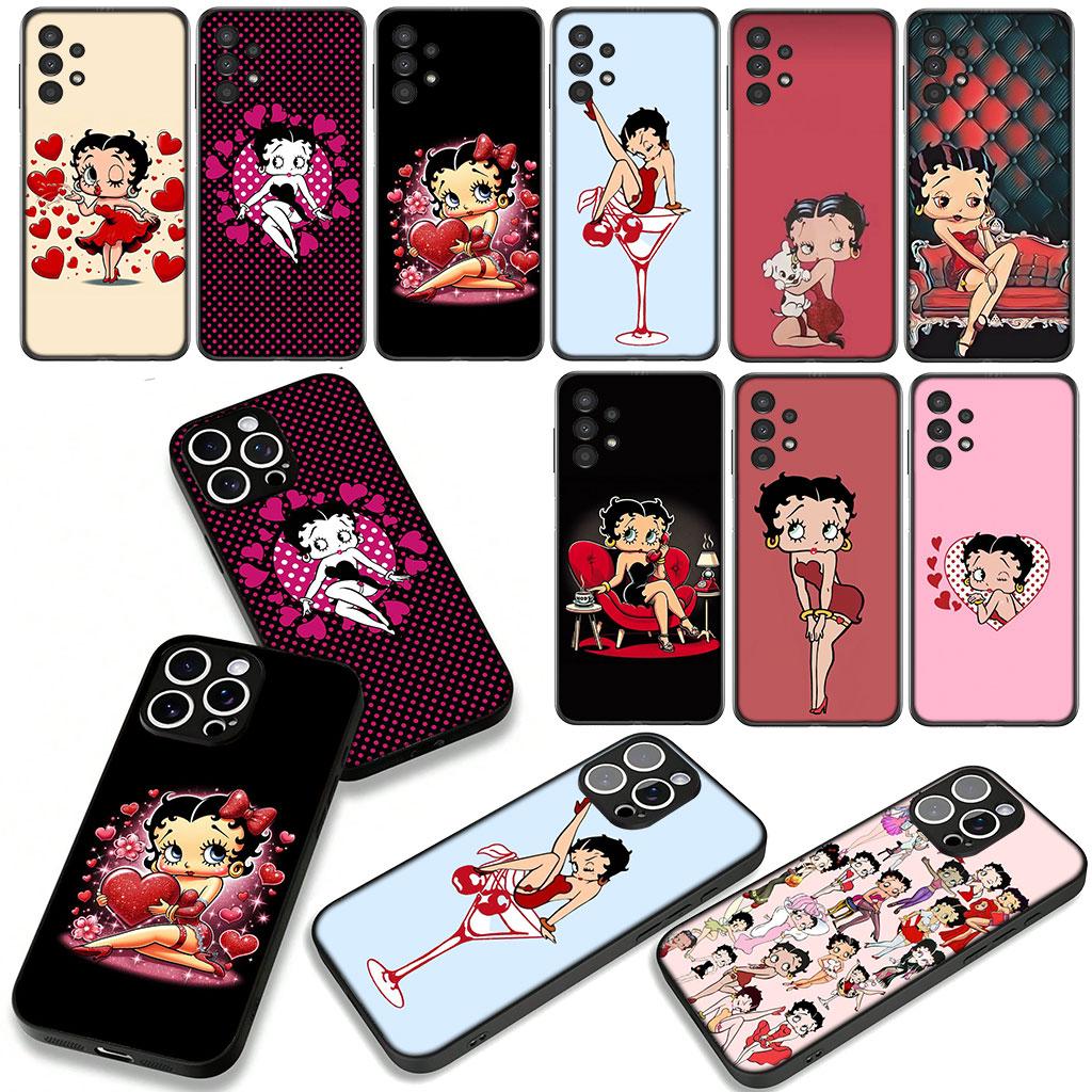 Для Motorola Moto Edge 70 60 Fusion 40 NEO 20 Pro G Stylus G56 G96 G71 G73 G52 G41 G42 G51 Чехол Постер B-Bettys Anime B-Boops