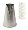 2 Stainless Steel Pastry Nozzles - Saint Honoré