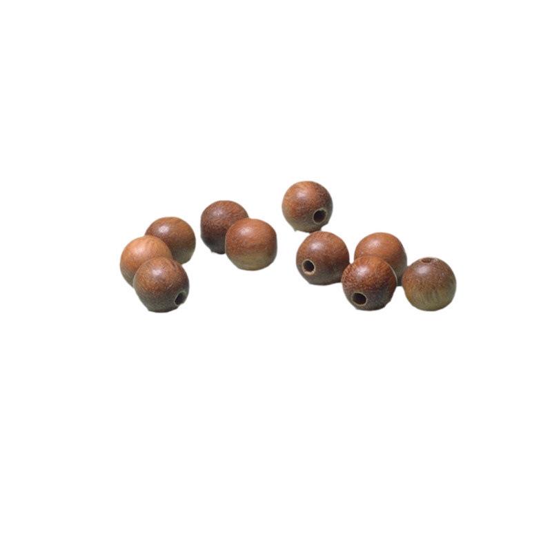 Handmade 6-8mm Argentine Green Sandalwood Round Beads for DIY Jewelry Accessories