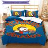 T'choupi 3pcs Bedding Set Duvet Cover Closure Includes 1 Duvet Cover & 2 Pillowcases for All Seasons Bedroom Home Dorm Decor