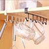 Kitchen Storage Rack Cupboard Hanging Hook Hanger Chest Organizer Mug Holder