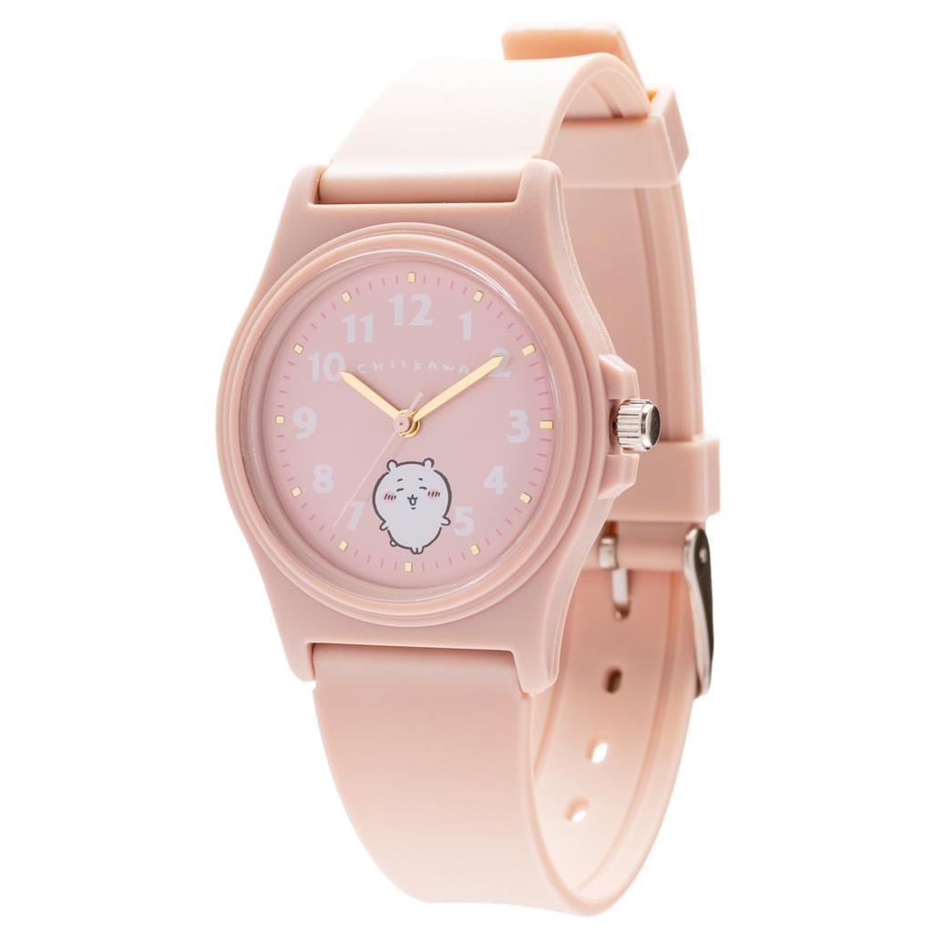 Watch Chikawa Analog Urethane Belt PVC Watch Pink [Fieldwork] Women's CKW001-1