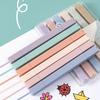6 PCS Double Side Highlighter Pens Set Kawaii Colored Manga Markers Pastel Stationery Scrapbooking School Supplies