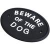 Beware Of Dog Signs Weatherproof & Long Lasting Garden Warn Sign Decorative Warning Sign for Private Property Protection