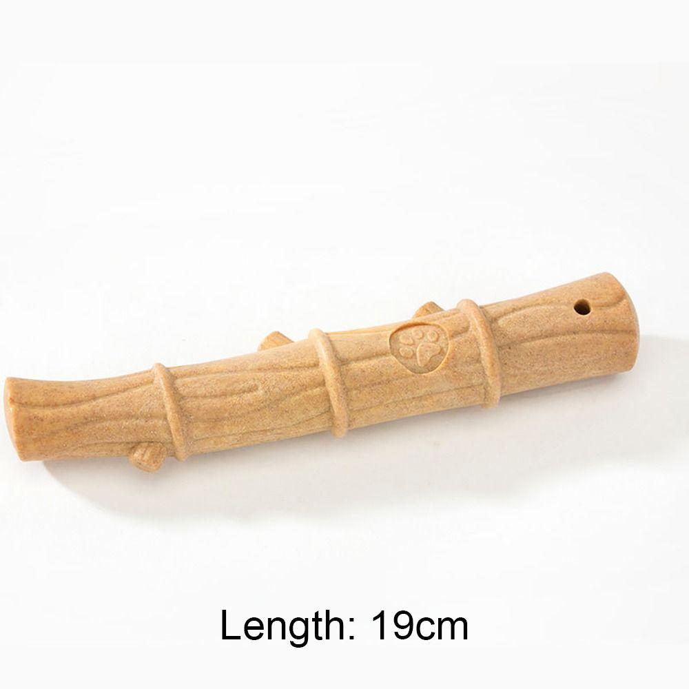 Interactive Training Molar Teeth Clean Stick Pine Wood Fiber Pet Supply Cute Dog Chew Toys