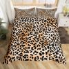 Leopard Print Bedding Set Animal Skin Duvet Cover For Kids Teens Adult Quilt Cover Polyester Comforter Cover With Pillowcase