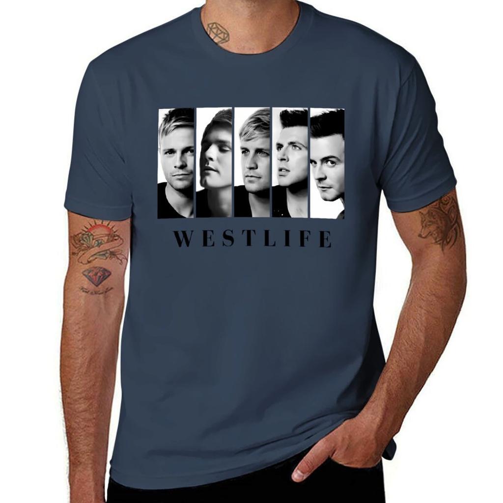 Westlife Vintage Members Tshirt blacks shirts graphic tees heavy weight t shirts for men