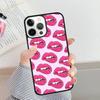 Сексуальная Девушка Леди Красные Губы Чехол для Телефона Для iPhone 17 Air 16 15 14 plus 12 13 Pro max Мягкий Бампер Защитный Чехол coque