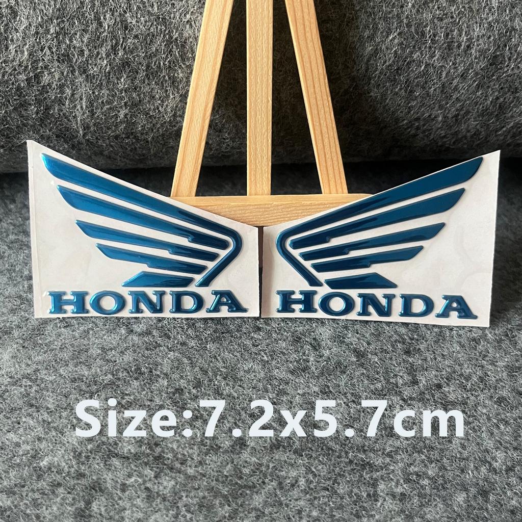 3D Стикеры Логотип Honda Наклейки на Крыло Бака