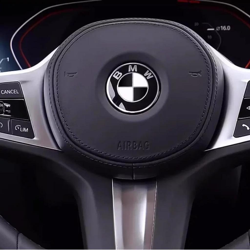 2025 Горячий 1 шт. 46 мм Значок-эмблема на руль автомобиля Наклейка Для всех серий BMW E36 E46 E53 E90 E60 E61 E93 E87 X1 X3 X5 X6 F30 F2